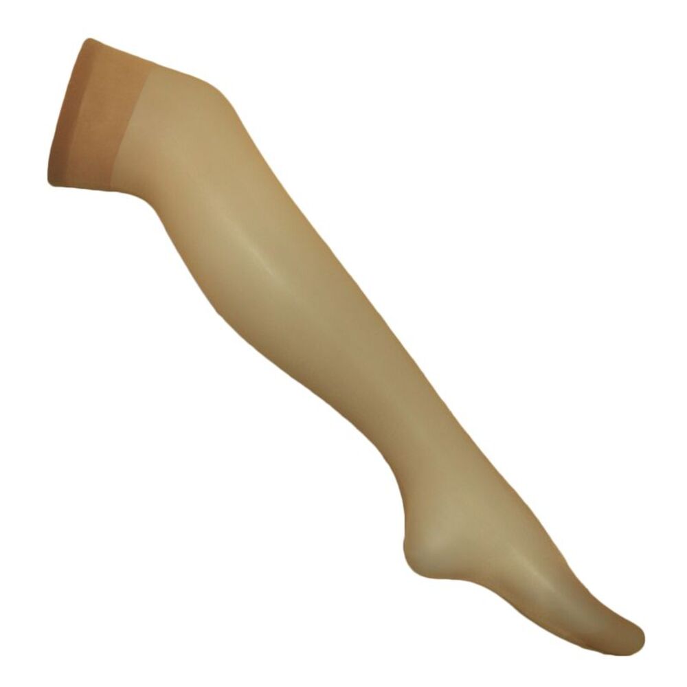 Silky Womens/Ladies Glossy Knee Highs (2 Pairs) / Natural Tan
